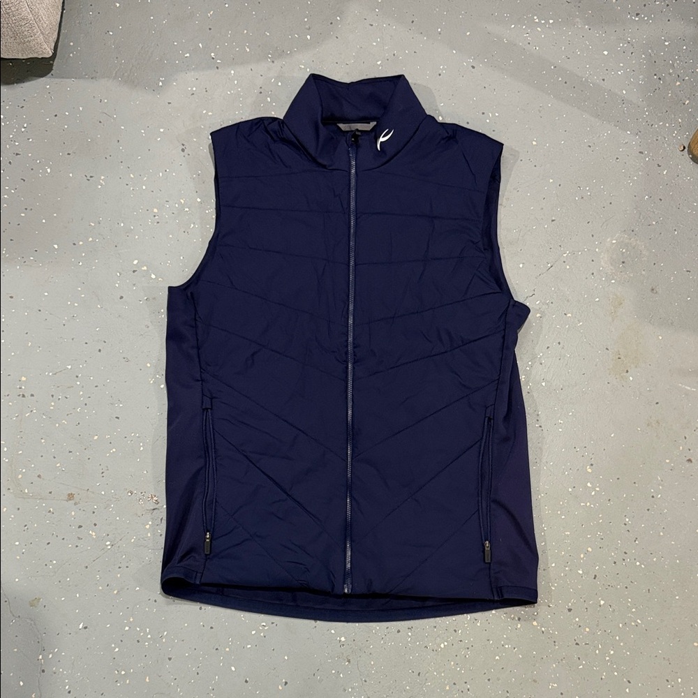 KJUS Release Men's Navy Blue Vest